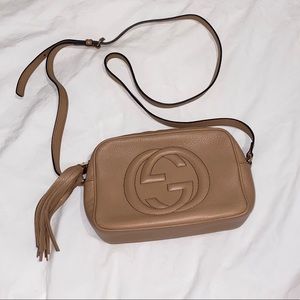 Gucci Soho Disco Bag Small Beige